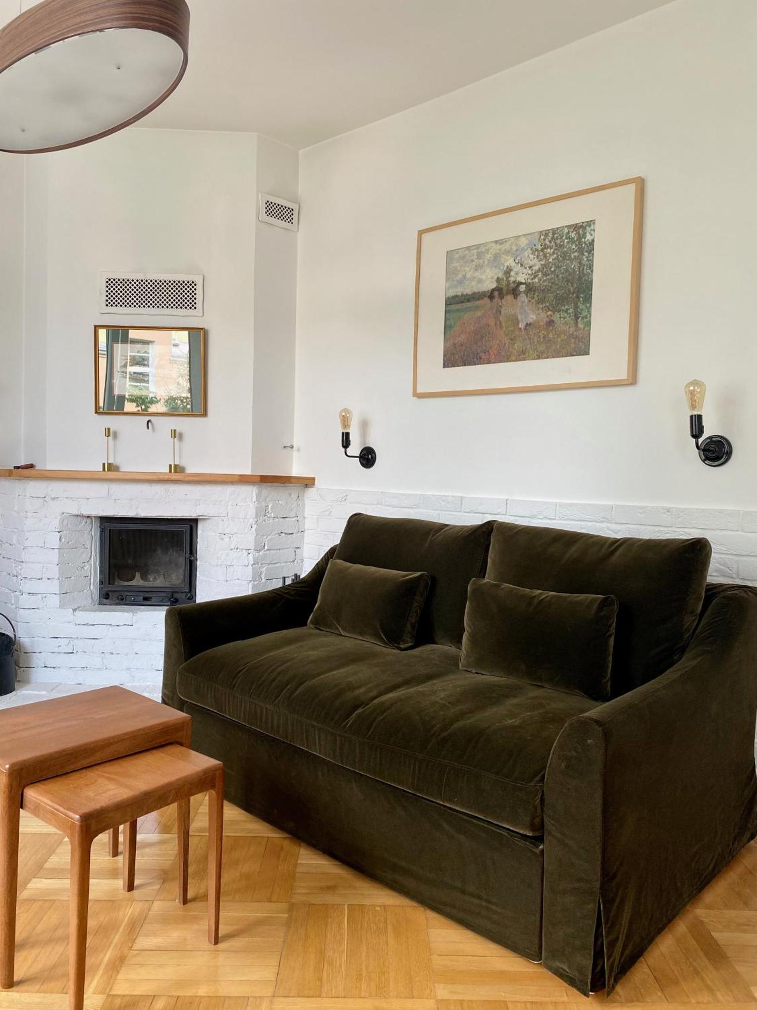 ורשה Chic Apartment In Vibrant Area - National Stadium - Saska Kepa מראה חיצוני תמונה